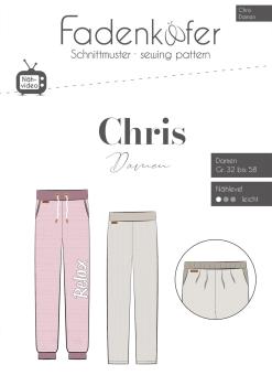 Papierschnittmuster - Damen Jogginghose Chris